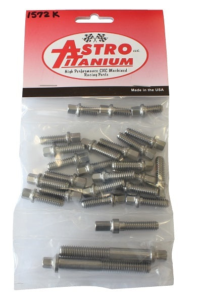 Astro Titanium AST-1572K Titanium Bolt Kit suit Power Steer Fuel Pump & Injection Stacks