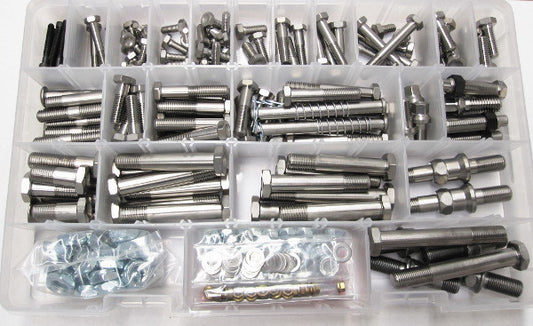 Astro Titanium AST-A-1111 Titanium Bolt Kit suit Maxim Chassis Through Bolt Style 335 Piece