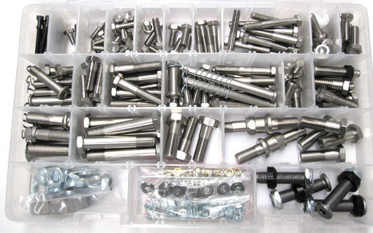 Astro Titanium AST-A-1113 Titanium Bolt Kit suit J&J Chassis Through Bolt Style 331 Piece