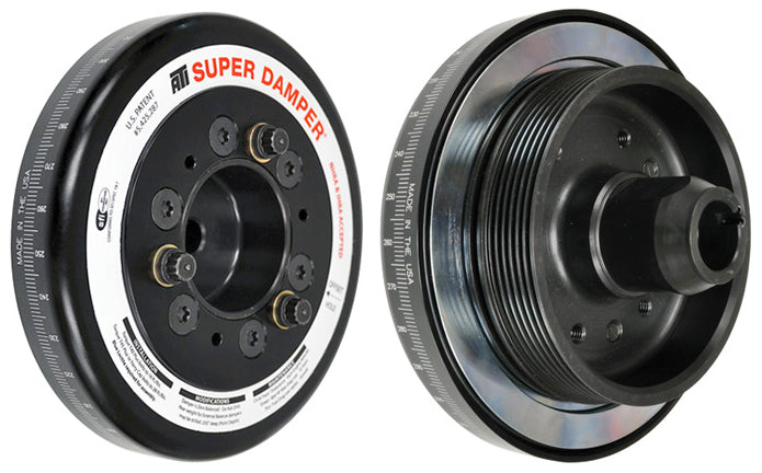 ATI Performance ATI918482 Super Damper 10% Under Driven For Subaru Brz Fa20 & for Toyota 86 4U-Gse