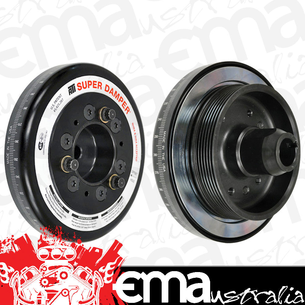 ATI Performance ATI918482 Super Damper 10% Under Driven For Subaru Brz Fa20 & for Toyota 86 4U-Gse