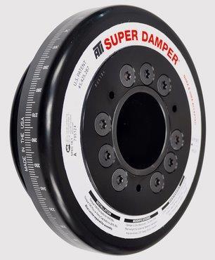 ATI Performance ATI918641 Super Damper 5% Under Driven For Nissan R35 Gt-R 6Cyl Vr38Dett 7-GroOve