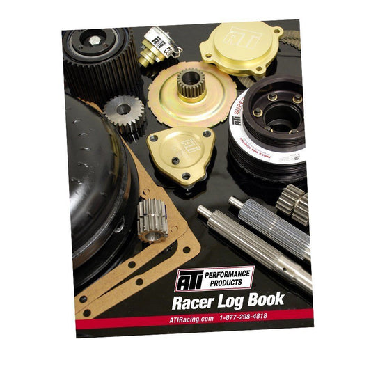 ATI Performance Products ATIZ31010 Racers Log Book
