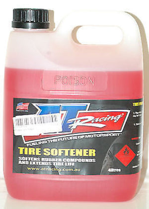 VP Racing Fuels Inc ATTIREBITE4L At Tyre Softener - Softens Rubber & Extends Tyre Life At Tire Bite 4L
