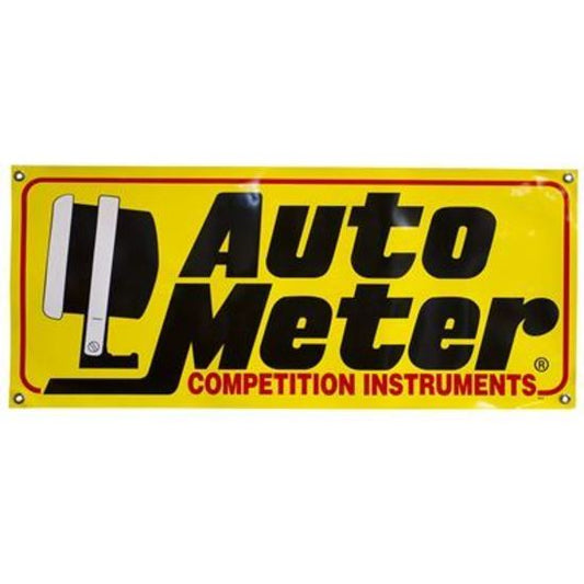 AutoMeter AU0212 Performance Gauges Race Banner 3 Foot - Perfect For The Man Cave / Shed