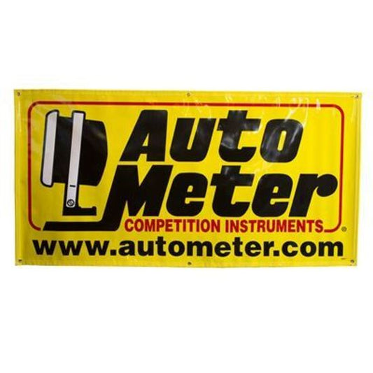 AutoMeter AU0217 Race Banner 6" X 3"