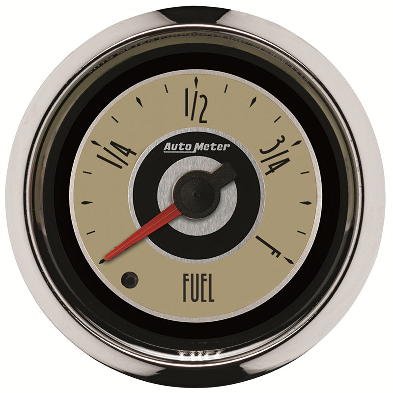 AutoMeter AU1109 Cruiser Fuel Level Gauge 2-1/16" Full Sweep Elec Programmable 0-280 OHMS