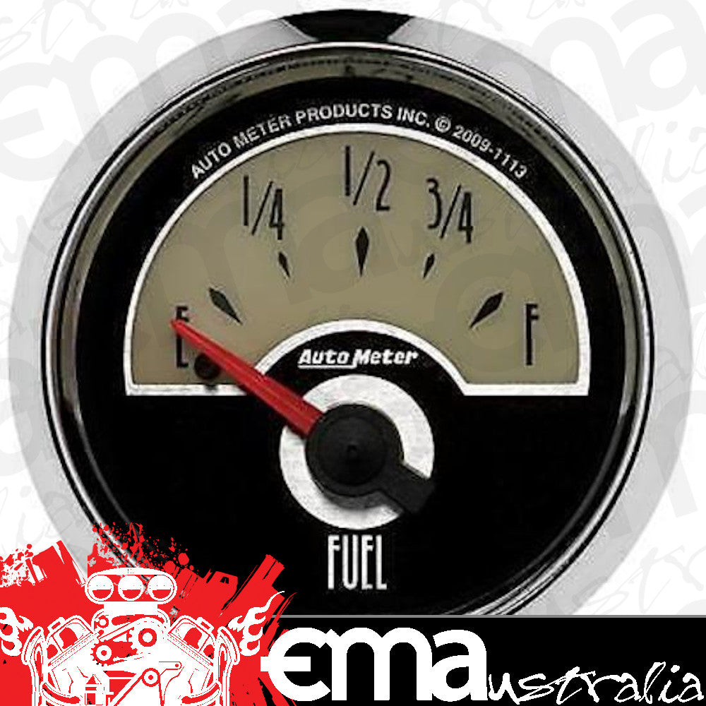 AutoMeter AU1113 Cruiser 2-1/16" Elec Gm Fuel Level Gauge 0-90 OHMS