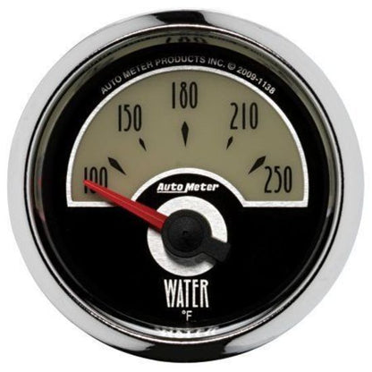 AutoMeter AU1138 Cruiser 2-1/16" Elec Water Temperature Gauge 100-250????F