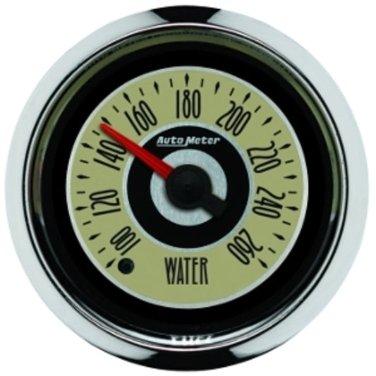 AutoMeter AU1155 Cruiser Water Temperature Gauge 2-1/16" Full Sweep Elec 100-260Ç÷F