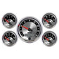 AutoMeter AU1202 American Muscle Gauge Kit Speedo Fuel Water Temp Oil Pres Volts