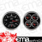 AutoMeter AU1204 Designer Black II Gauges Speedo Tach Fuel Water Temp Oil Volts