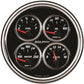 AutoMeter AU1211 Designer Black II Gauge Kit Speedometer Water Fuel Volts & Oil