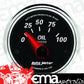 AutoMeter AU1228 Designer Black II 2-1/16" Oil Pressure Gauge 0-100 PSI