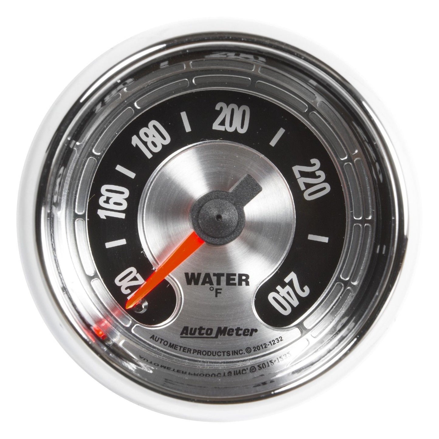 AutoMeter AU1232 American Muscle 2-1/16" Water Temp Gauge Mech. 120-240¶øF