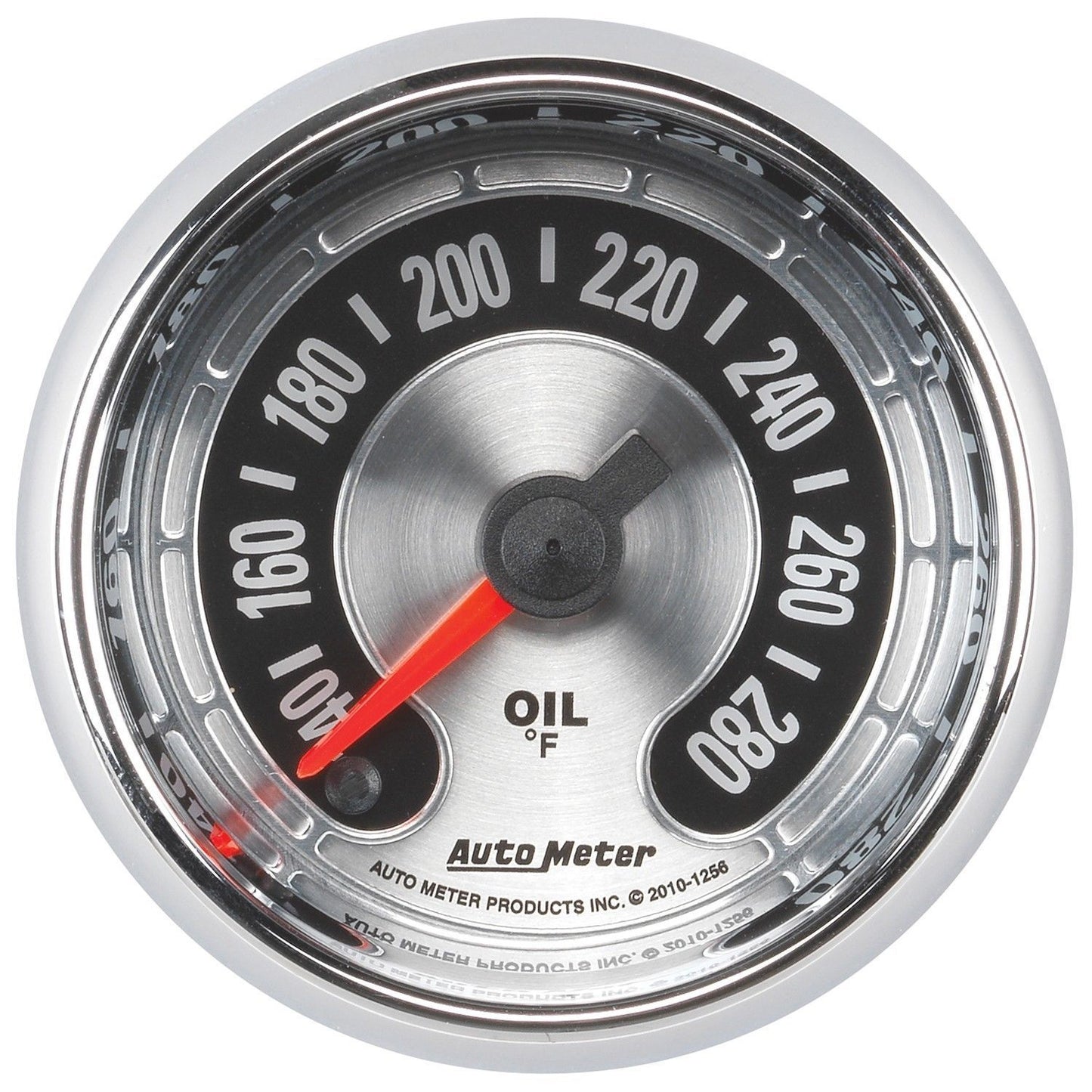 AutoMeter AU1256 American Muscle 2-1/16" Oil Temp Gauge Elec. 140-280¶øF