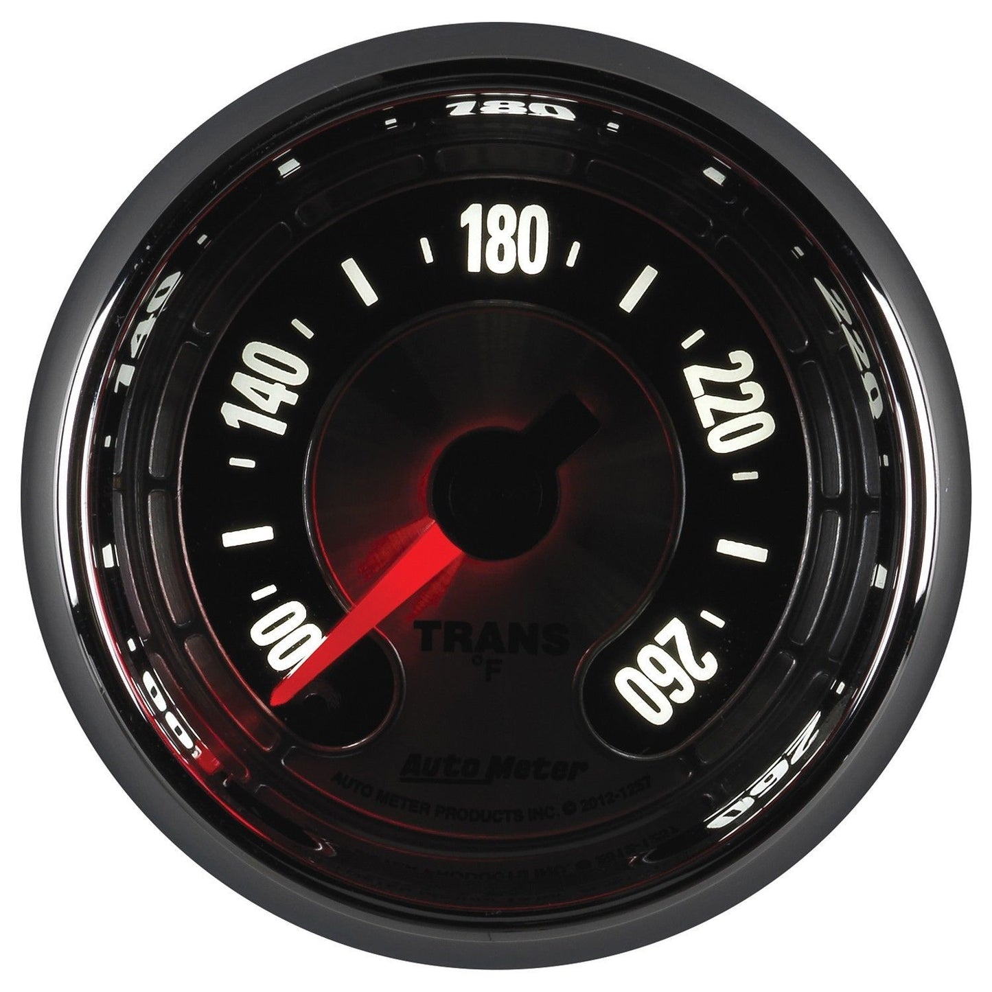 AutoMeter AU1257 American Muscle 2-1/16" Trans Temp Gauge Elec. 100-260¶øF