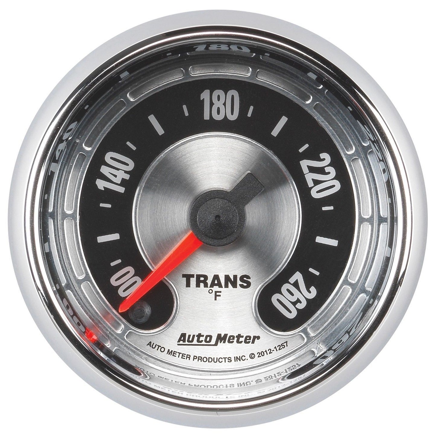 AutoMeter AU1257 American Muscle 2-1/16" Trans Temp Gauge Elec. 100-260¶øF