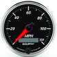 AutoMeter AU1286 Gauge Speedometer Designer Black II Elec Programmable 3-3/8" 0-120 MPH