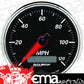 AutoMeter AU1286 Gauge Speedometer Designer Black II Elec Programmable 3-3/8" 0-120 MPH