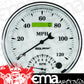 AutoMeter AU1290 Old Tyme White II Tach Speedo Combo 5" In-Dash Elec 0-120 MPH 0-8 000 RPM