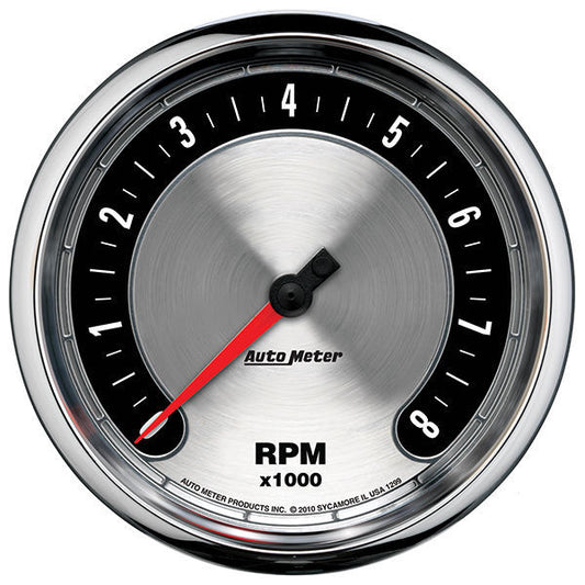 AutoMeter AU1299 American Muscle 5" Elec. In-Dash Tachometer 0-8000 RPM