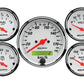 AutoMeter AU1302-M Arctic White 5 Gauge Kit 3-1/8" Speedo 2-1/16" Others