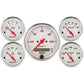 AutoMeter AU1302 Arctic White Gauges Elec Speedo Fuel Water Temp Oil Press Volts
