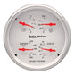 AutoMeter AU1310 Arctic White Quad Gauge 5" Fuel Water Temp Oil Press Volts