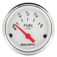 AutoMeter AU1315 Arctic White 2-1/6" Elec Fuel Level Gauge 0-90 OHMS