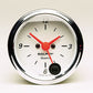 AutoMeter AU1385 Arctic White 2-1/16" Elec Clock Quartz Movement