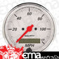 AutoMeter AU1388 Artctic White 3-1/8" Elec In-Dash Speedometer 0-120 MPH