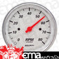 AutoMeter AU1390 Arctic White 3-3/8" Elec In-Dash Tachometer 0-8000 RPM
