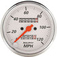 AutoMeter AU1396 Arctic White 3-1/8" Mech In-Dash Speedometer 0-120 MPH