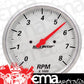 AutoMeter AU1399 Arctic White Tachometer 5" In-Dash Elec 0-8000 RPM