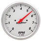 AutoMeter AU1399 Arctic White Tachometer 5" In-Dash Elec 0-8000 RPM