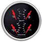 AutoMeter AU1412 Designer Black 3-3/8" Quad Gauge Water Temp Fuel Oil Press Volt