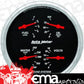 AutoMeter AU1419 Designer Black Quad Gauge 5"" Fuel Oil Water Voltmeters