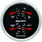 AutoMeter AU1419 Designer Black Quad Gauge 5"" Fuel Oil Water Voltmeters