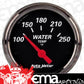 AutoMeter AU1437 Designer Black 2-1/16" Elec Water Temperature Gauge 100-250F
