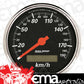 AutoMeter AU1487-M Designer Black 3-1/8" Speedo 190Km/H Elec Programmable