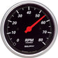 AutoMeter AU1490 Designer Black Tachometer 3-3/8" In-Dash Elec 0-8 000 RPM