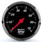 AutoMeter AU1498 Designer Black 3-1/8" Electronic In-Dash Tachometer 0-7000RPM