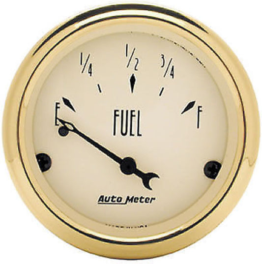 AutoMeter AU1504 Golden Oldies 2-1/16" Electronic Fuel Level Gauge 0-90 OHMS