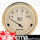 AutoMeter AU1592 Golden Oldies 2-1/16" Elec Voltmeter 8-18V Biege/Gold