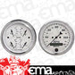 AutoMeter AU1600 Old Tyme White Speedo/Qaud Gauge Fuel Water Temp Oil Pres Volts