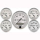 AutoMeter AU1602 Old Tyme White Gauge Kit Elec Speedo Fuel Water Temp Oil Volts