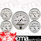 AutoMeter AU1602 Old Tyme White Gauge Kit Elec Speedo Fuel Water Temp Oil Volts