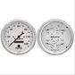 AutoMeter 1603 2 PC. GAUGE KIT, 5" QUAD & SPEEDOMETER, 240-33 Ohm, OLD TYME WHITE