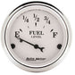 AutoMeter AU1606 Old Tyme White 2-1/16" Elec Fuel Level Gauge 240-33 OHMS